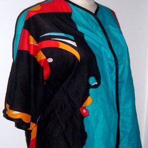 Michaele Vollbracht 2pc set jacket shorts Art to Wear rare collectible designer